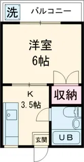第3青山マンション【1階】の間取り