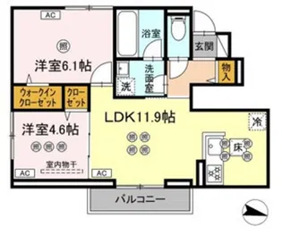 アップノート【1階】の間取り