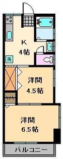 Felice Kitasenju【2階】の間取り