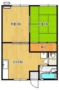 ファミール栄【2階】の間取り