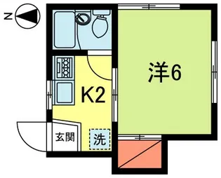 グリーンハイム【2階】の間取り