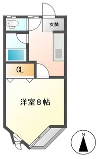 ハイツ・イマイ【1階】の間取り