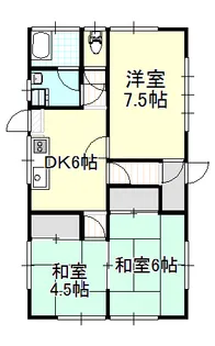 岡山県岡山市北区久米【一戸建】の間取り