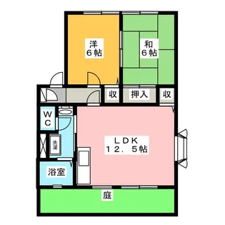 PAO日野B【1階】の間取り