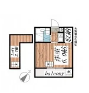 twinB【2階】の間取り