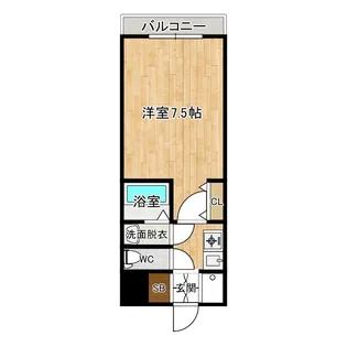 福岡県福岡市博多区美野島2【マンション】の間取り