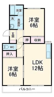 メゾン須磨【2階】の間取り