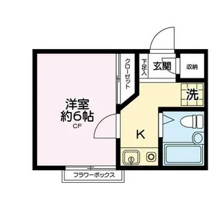 ラメゾンドシプレ【1階】の間取り