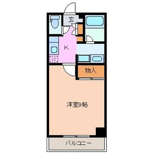 ハートフルマンション【1階】の間取り