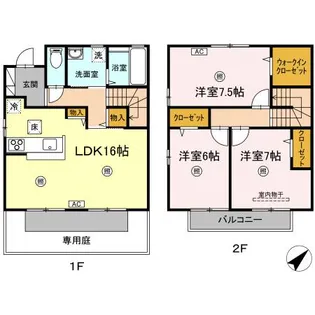 鳥取県米子市皆生新田2【一戸建】の間取り