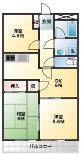 マルヨシハイツ【2階】の間取り