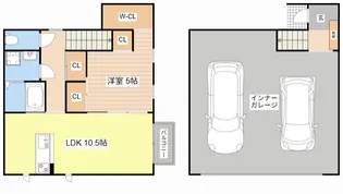 Cookie・Cracker【1階】の間取り