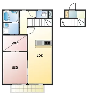 サニーヒル【1階】の間取り