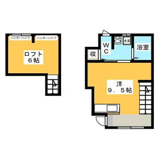 エスプレッソ【1階】の間取り