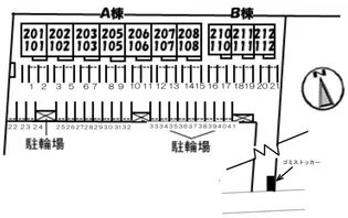 シャーメゾンディアス川内A【2階】の間取り