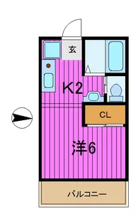 ツリーコート【3階】の間取り