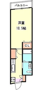 神奈川県川崎市中原区宮内3【マンション】の間取り