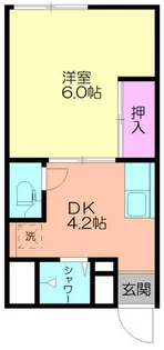 コーポ藤【2階】の間取り