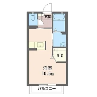 群馬県邑楽郡大泉町大字寄木戸【アパート】の間取り