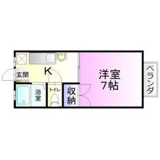 イマイハイツ5【2階】の間取り