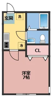 ハッピーヒルズ長後【2階】の間取り