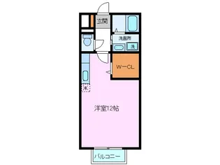 静岡県三島市大宮町3【アパート】の間取り
