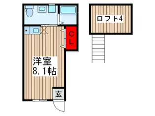 メインフィールド桶川東【1階】の間取り