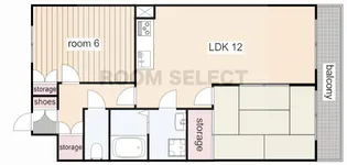 プレステイジ清水【8階】の間取り