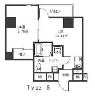 GRACE HILL Akebono【7階】の間取り