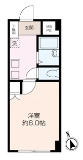 LAZ PARKHILLS【1階】の間取り