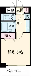 パークヒルズ落合【6階】の間取り