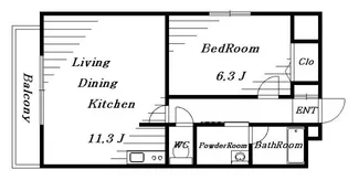 アイデアル【6階】の間取り
