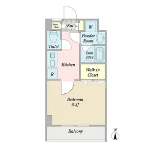 和樂【3階】の間取り