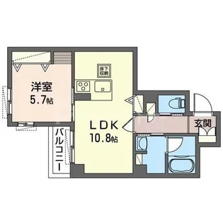 シャーメゾンヒルズ【2階】の間取り