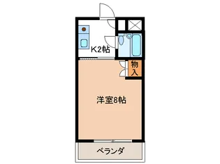 コーポ伊吹AB【2階】の間取り