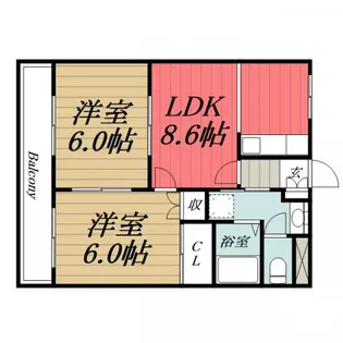千葉県千葉市緑区おゆみ野南1【マンション】の間取り