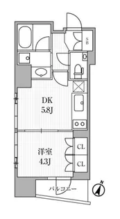 東京都千代田区神田多町2【マンション】の間取り