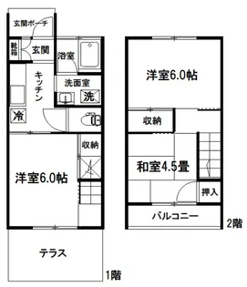 埼玉県さいたま市北区吉野町1【一戸建】の間取り