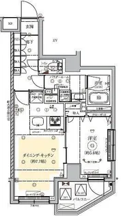 RELUXIA東向島II【2階】の間取り