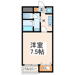 メゾン・ド・ウェルフェア【2階】の間取り