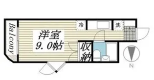 メゾン・ド・フェリー【3階】の間取り