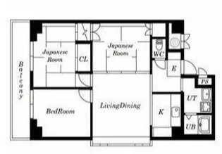 東京都江東区亀戸1【マンション】の間取り