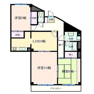 ベルウッドプラザ【3階】の間取り