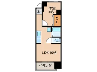 Kハウス【4階】の間取り