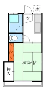 東京都江東区東砂7【アパート】の間取り