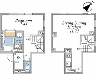 LEGALAND武蔵小山ANNEXの間取り