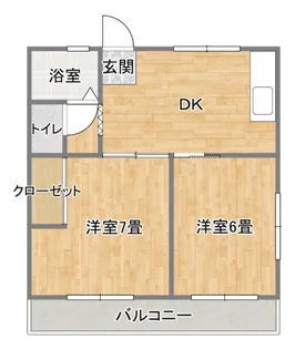 ニューL&Gマンション【1階】の間取り