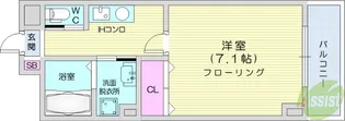 LUNA長町駅前【9階】の間取り