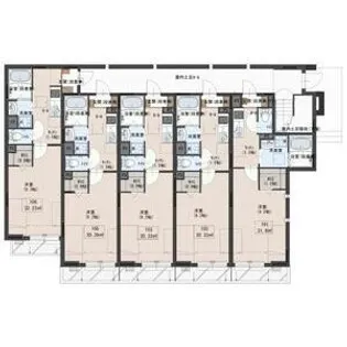 メゾン・ド・シャルトル【1階】の間取り