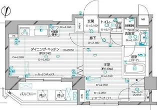 デュオ・スカーラ麹町【2階】の間取り